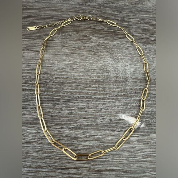 Trendy style chain necklace A1052 - Picture 3 of 5